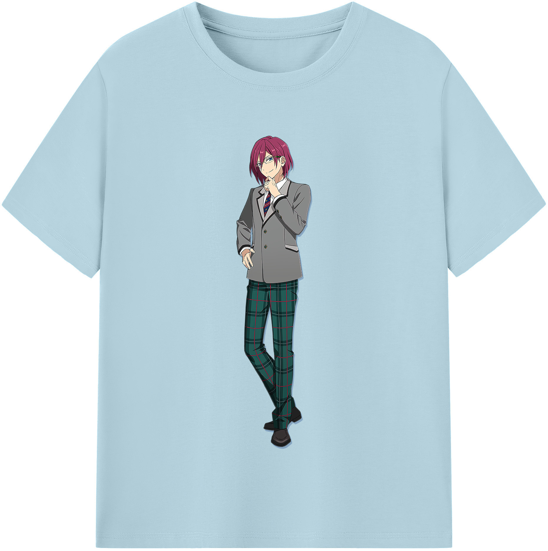 （画像用） あんさんぶるスターズ! Ensemble Stars 綿100％半袖Tシャツ（フロントプリント）
